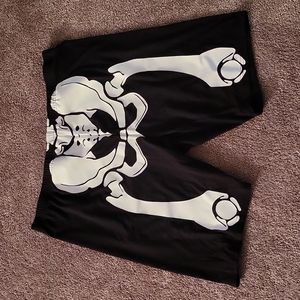 Shein skeleton shorts